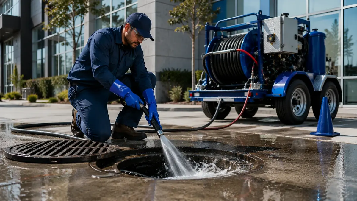 Commercial Hydro Jet Drain Cleaning in Ahwahnee